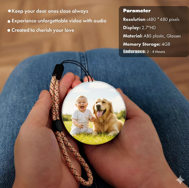 Personalized Memory Crystal Ball: Custom Video Orb